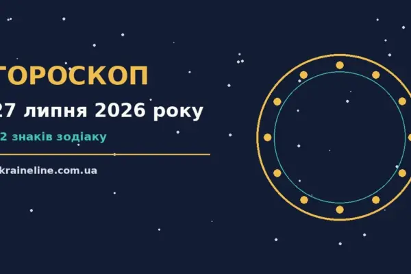 Гороскоп на 27 липня 2026 року: ритм дня для 12 знаків про шанси та застереження
