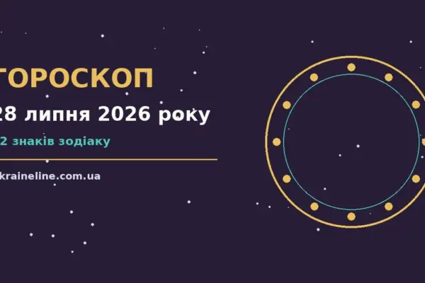 Гороскоп на 28 липня 2026 року: ритм дня для 12 знаків про шанси та застереження