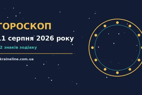 Гороскоп на 11 серпня 2026 року: ритм дня для 12 знаків про шанси та застереження