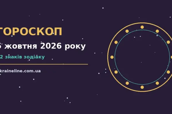 Гороскоп на 5 жовтня 2026 року: ритм дня для 12 знаків про шанси та застереження